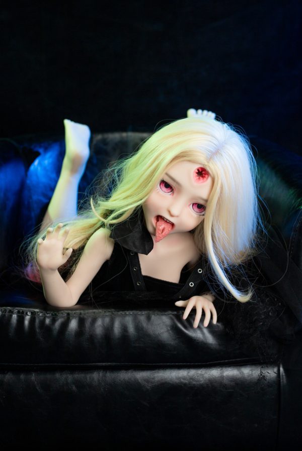 Zart Und Harmonisch Modellierte Lady Mit Sanftem Wärmegefühl Und Tiefer Ruhe