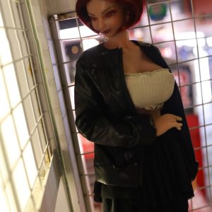 Premiumlady mit Feiner Hauttextur Und Einem Ausdruck Tiefer Gelassenheit